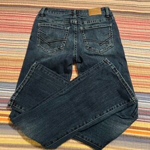 BKE Stella Mid Rise Slim Fit Bootcut Jeans Dark Wash Women Size 26x31.5